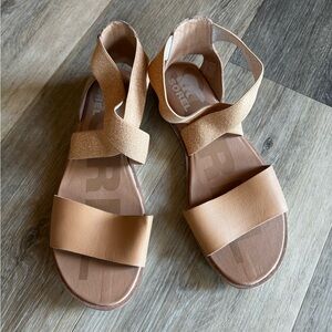 Sorel Ella ii Tan Sandals